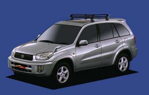 ★TUFREQ ルーフキャリア ＲＡＶ４ ACA21W/ZCA26W ルーフレール無車用/Pシリーズ 長さ：ショート PE22C1