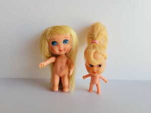 ビンテージ リッドルキッドル？ Liddle Kiddle マテル Mattel 60年代 当時物 ミニ人形 バービー　ヴィンテージ アンティーク　