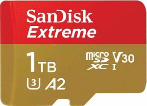【未検品】SanDisk microSD 1TB BB1400 UHS-I U3 V30 書込最大130MB/s Full HD & 4KExtreme SDSQXAV-1T00-GH3MA