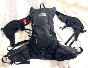 THE NORTH FACE（ザ ノース フェイス）自転車ディパック　ブラック■縦39cm×両ポケットを含めた横53cm、横19cm、マチ幅10cm