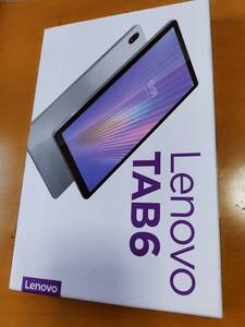 中古】 超美品 Lenovo TAB6 A101LV ムーンホワイト ６４GB