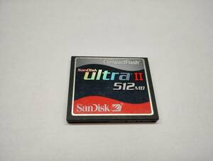 512MB　メガバイト　SanDisk　ultraⅡ　CFカード　フォーマット済み　メモリーカード　コンパクトフラッシュカード