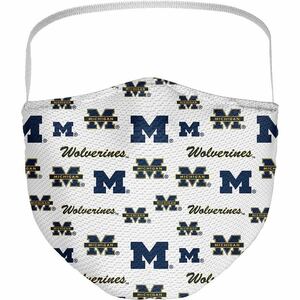 ミシガン大学 Michigan Wolverines アメフト マスク フェイスカバー