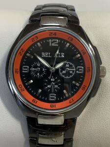 A143 メンズ腕時計　BEL AIR/ベルエア　FHD92　オレンジ