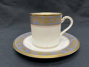 25　★　Noritake/ノリタケ　GRAND BROCHE /グランブロシェ　 4465 　デミタスカップ＆ソーサー　1客