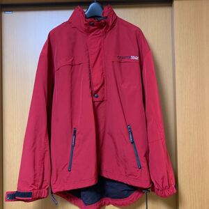 90S チャップスラルフローレン Ralph Lauren CHAPS ハーフ ジップナイロンプルオーバー ロシア製　サイズS