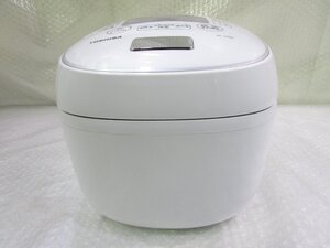 ◎TOSHIBA 東芝 IHジャー 炊飯器 鍛造かまど銅釜 5.5合炊き RC-10RM グランホワイト 2020年製 ジャンク w12020