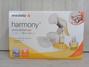 【未使用品】medela メデラ ハーモニー 手動さく乳器セット 授乳用品 ベビーグッズ