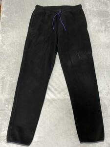 廃盤 パタゴニア 旧 シンチラ スナップT パンツ ブラック ／灰 patagonia synchilla SNAP-T PANTS Black US- REG M 未使用 56675FA16