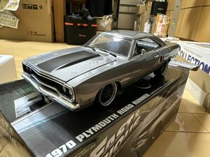 GMP 18857 1/18 CHRYSLER PLYMOUTH ROADRUNNER HAMMER FAST&FURIOUS OFFICIAL MOVIE MERCHANDISE ドム ドミニク プリムスロードランナー