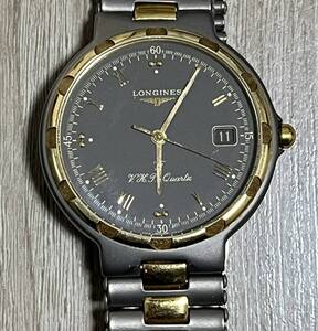 ロンジン コンクエスト クォーツ 初代チタン LONGINES CONQUEST QUARTZ TITAN 80s