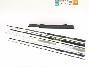 ダイワ HX 早舟 ハナダイ 210、シマノ アルゴス 30-240 インターライン、リョービ 船マルイカ 270 他 計4本セット