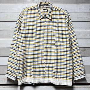 SIZE L FINESSE GOODENOUGH フィネス グッドイナフ ラインネル ネルシャツ チェック バッファロー シャツ