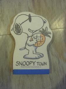 SNOOPY スヌーピー Memo Pad-C