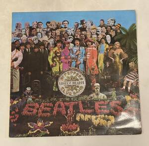 【当時物・レア】レコード 赤盤 ビートルズ　The Beatles Sgt. Pepper