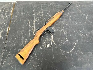 MARUSHIN マルシン ライフル型 エアガン 1984530 U.S.CARBINE CAL.30M1 M1カービン エアコッキング 木製ストック ジャンク