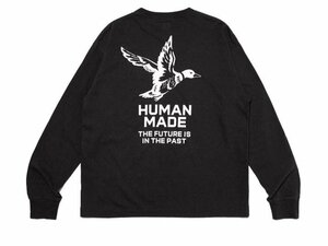 HUMAN MADE ヒューマンメイド GRAPHIC L/S T-SHIRT グラフィック 長袖シャツ 長袖 ファッション ブラック 中古 M TN 1