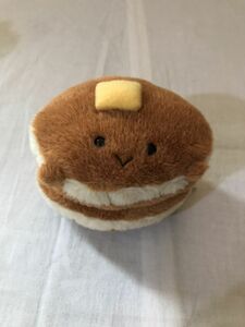 ぽってり喫茶　パンケーキぬいぐるみ　中古美品　#nf-1451