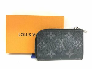 送料無料 美品 LOUIS VUITTON ルイヴィトン ポルトモネジュール M63536 コインケース モノグラム エクリプス 小銭入れ 付属品あり