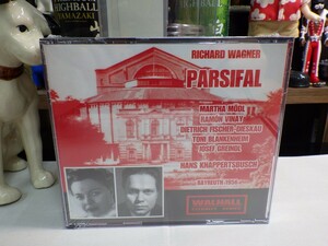 緑1｜NEW新品未開封！★3CD / Walhall 2007 EU★Richard Wagner - Parsifal (Bayreuth 1956) HANS KNAPPERTSBUSCH, HANS HOTTER