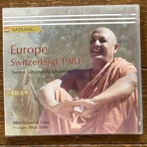 CD【Swami Satyananda Saraswati（Bihar School of Yogaの創設者/1923 〜 2009）／1981年スイス講義】Raja yoga sutra・Hatha Yoga／非売品