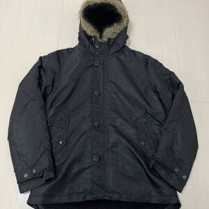 ★Schott×BEAMS★メンズL フライトジャケット N3B ショットミリタリー 