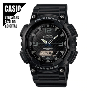 CASIO STANDARD カシオ スタンダード アナデジ タフソーラー 電池不要 ブラック AQ-S810W-1A2 腕時計 メンズ ★新品