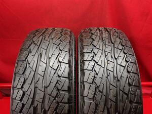 タイヤ2本 《 ファルケン 》 ワイルドピーク A/T AT01 [ 265/65R18 112S ]8分山★ ランドクルーザー300 n18