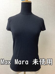 ピアノフォルテ Max Mara 定価44000円 タグ付き未使用 レーヨンニット 黒 サイズM