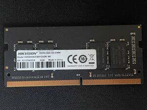 中古　ノートPC用 メモリ DDR4-2666 8GB 