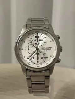 【電池交換済み】美品　SEIKO CHRONOGRAPH 100M クロノグラフ