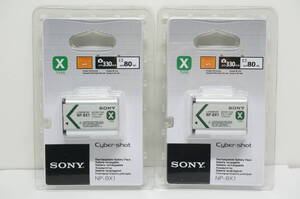 SONY ソニー　NP-BX1 海外パッケージ版　新品未開封品 ２個セット・ゆうパケットポスト