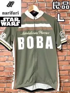 良品 narifuri スターウォーズ 半袖サイクルジャージ サイクルウェア L