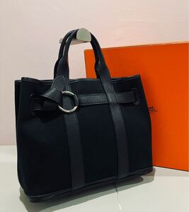 HERMES 極上美品 プティットサンチュール バッグ エルメス ブラック バック □K 箱付属 