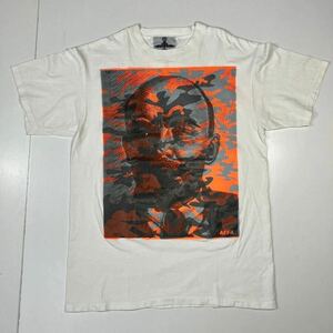 90s OLD AFFA Lenin Thinker Camouflage Tshirt 90年代 オールド エーエフエフエー レーニン 迷彩 思想家 Tシャツ 高橋盾 T664