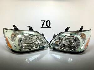 美しい **美品 60系 ノア NOAH AZR65 AZR60 後期　ヘッドライト 左右セットKOITO 28-181　キセノン HID レベライザー付