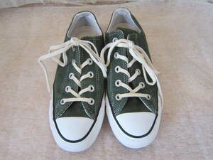 CONVERSE ALL STAR 100 CORDUROY OX（コンバース オールスター100コーデュロイOX）[1SC027]　　グリーン 緑　　23㎝ US4　　ok2406B