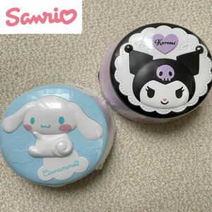 【送料無料】新品★Sanrio クロミ シナモン ウェットティッシュ付きケース 2個セット