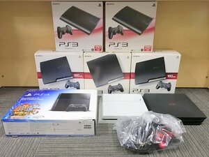 【通電動作未確認】SONY PlayStation CUH-1100A 7000B CECH-2500A 4000B 4200B 他 プレイステーション 本体 8台セット ソニー 1円~　S3435+