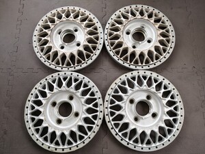 4穴 ローディスク 16inch BBS RS243 4枚 pcd 4×114.3 ハブ径66mm faces for sale