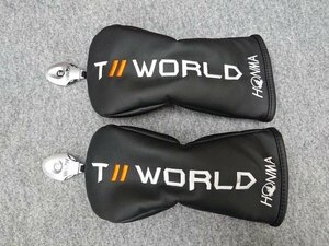 ホンマ TW747 ツアーワールド フェアウェイウッド用 FW用×2個セット ヘッドカバー