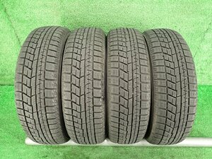 スタッドレス 4本 155/65R14 ヨコハマ アイスガード iG60 2022年製 7分山程 冬タイヤ 中古 ワゴンR N-BOX サクラ デイズ他 軽自動車用に