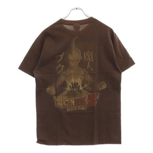 VINTAGE ヴィンテージ 00s DRAGONBALL Z ドラゴンボール 魔人ブウ プリント 半袖Tシャツ ブラウン