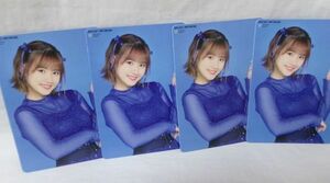 ハロプロ CD特典トレカ コレクションカード 4枚セット 横山玲奈 モーニング娘。