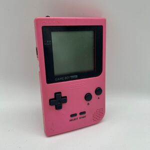 ゲームボーイポケット 本体 ピンク MGB-001 GB 任天堂 Nintendo ニンテンドー レトロゲーム GAME BOY Pocket