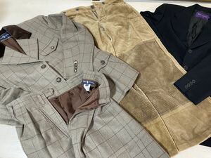 古着まとめ RalphLauren ラルフローレン セットアップ ジャケット パンツ ジャケット シャツ ニット スカート 他 37点セット まとめ売り