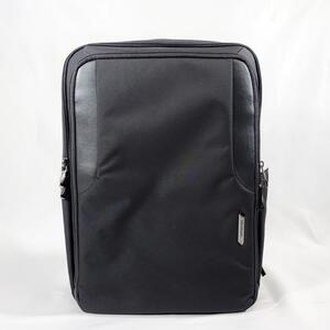 ＜未使用!!＞■SAMSONITE サムソナイト XBR 2.0 バックパック ナイロン A4/PC収納 ビジネス 通勤 3層構造 ブラック 管:2411032