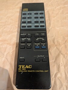 Y28 TEAC RS-301 リモコン