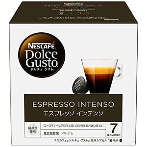 ネスカフェ ドルチェ グスト 専用カプセル エスプレッソインテンソ 16P×1箱【 レギュラー コーヒー 】