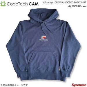 Codetech コードテック Volkswagen ORIGINAL HOODED SWEATSHIRT EARLY BUS ネイビー Sサイズ CO-KVW-3352NA